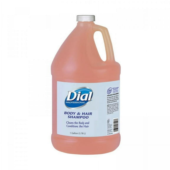 Dial Professional Shampoo and Body Wash, Hypoallergenic, Peach Scent, 1 gallon Jug, 1 Count