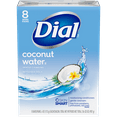thumbnail image 1 of Dial Skin Care Bar Soap, Coconut Water, 4 oz, 8 Bars, 1 of 6