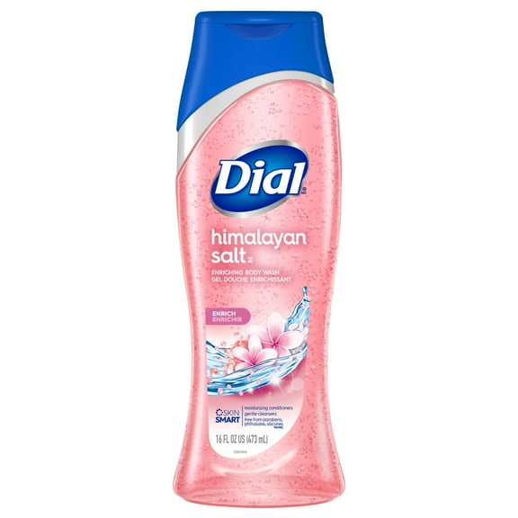 Dial Skin Therapy Replenishing Body Wash, Himalayan Pink Salt & Water Lily 16 oz Pack of 2