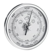 Dial Type Barometer Weather Station Barometric Pressure Measurement Easy Reading Display for Archives Pharmacy Hotel