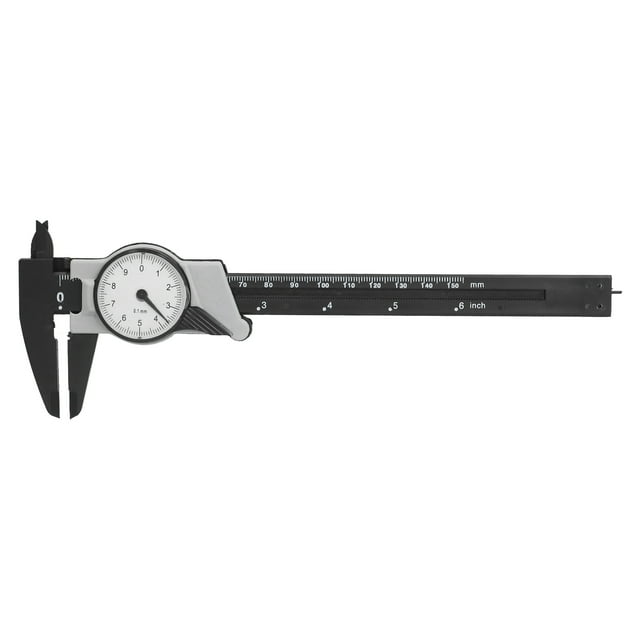 Dial Vernier Caliper ABS 0150mm Accurate Portable Metric Measuring