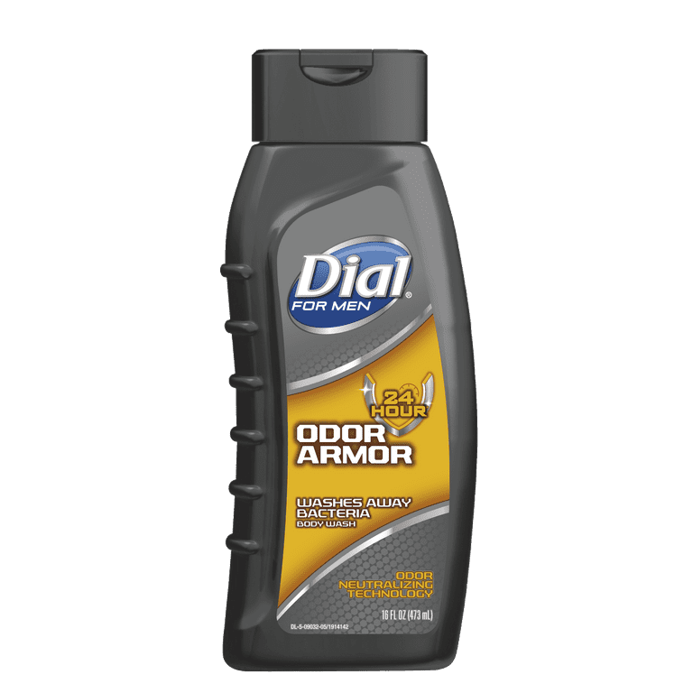 Dial for Men Antibacterial Clean Body Wash, Odor Armor, Fresh
