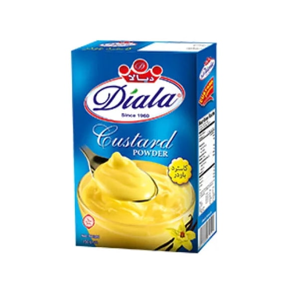 Diala Vanilla Custard Powder 250g - Smooth Instant Dessert Mix - 1 pc
