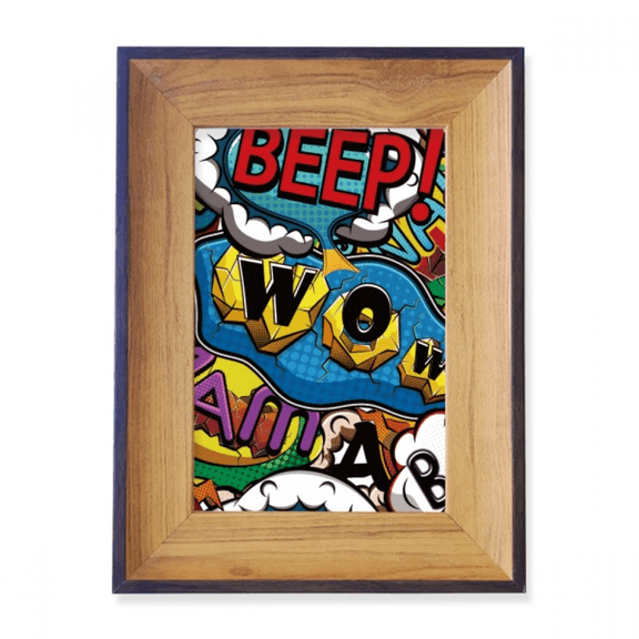 Dialog Bubble Joint Photo Frame Exhibition Display Art Desktop Painting