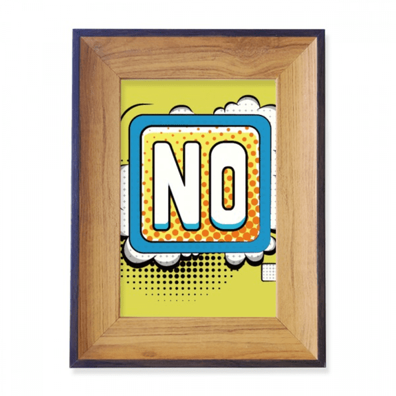 Dialog Bubble No Word Photo Frame Exhibition Display Art Desktop Painting