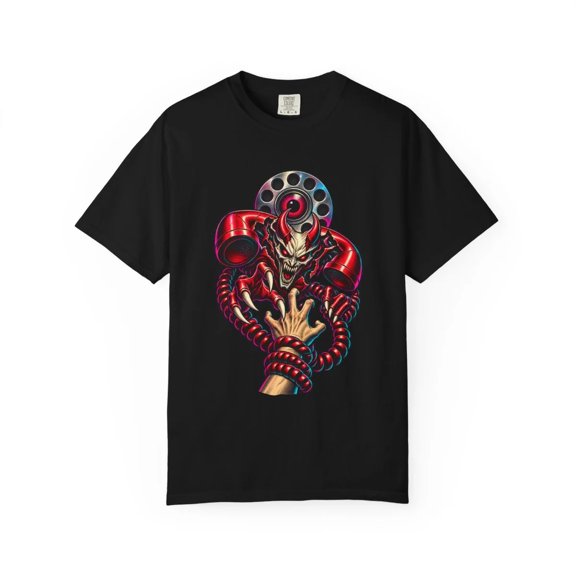 Dialtone Devil Analog Horror T-Shirt