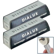 Dialux Grey Polishing Compound Rouge Gris Dialux Gray Stainless Polish 2 Bars