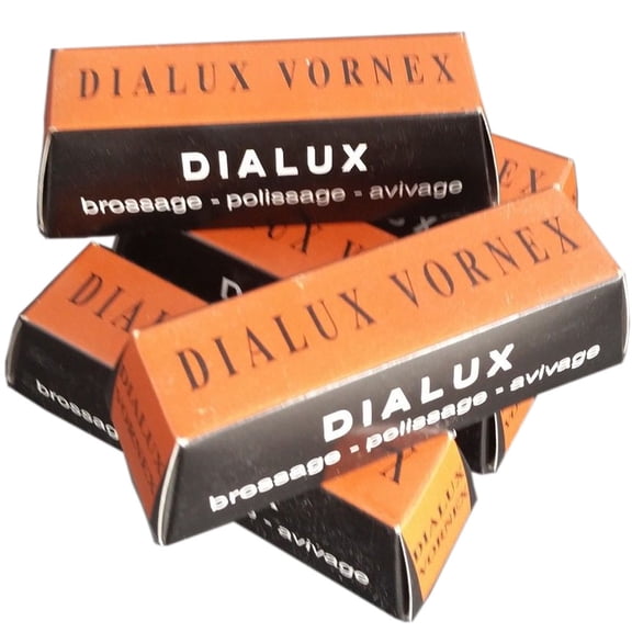 Dialux Orange Vornex Pre-Polish Tripoli Cutting Compound For Metals 5 Bars