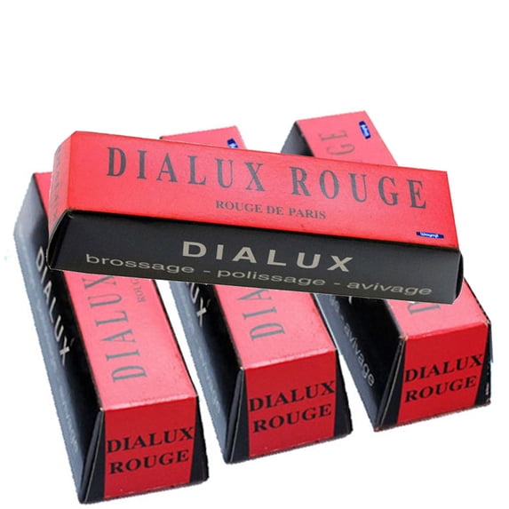 Dialux Red Rouge Polishing Compound Set 4 Bars Polish Gold Jewelry Finish Metal.