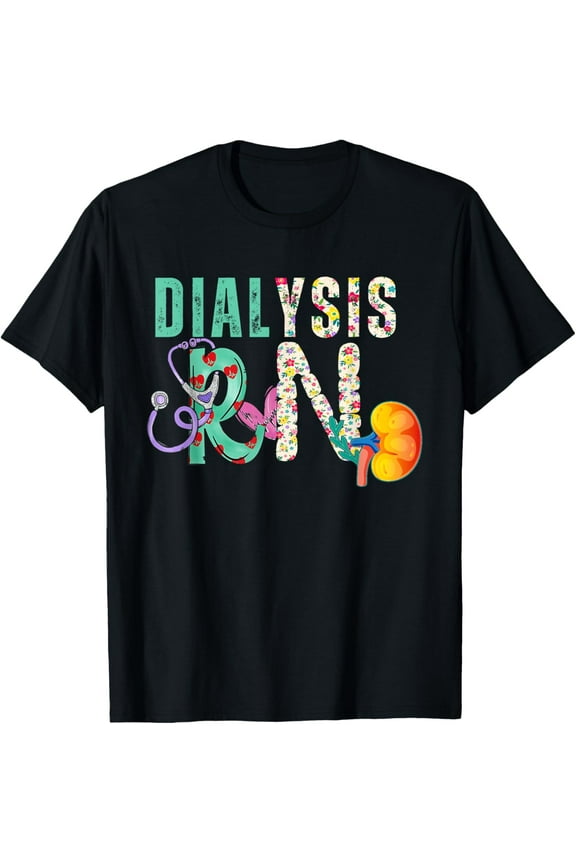 Dialysis Nephrology Registered Nurse RN T-Shirt