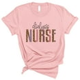 thumbnail image 1 of Dialysis Nurse Leopard Print Shirt Unisex X-Large Pink, 1 of 5