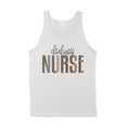 thumbnail image 1 of Dialysis Nurse Leopard Print Tank Top Unisex 2X-Large White, 1 of 5