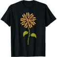 thumbnail image 1 of Dialysis Social Worker Renal Heart Sunflower T-Shirt, 1 of 4
