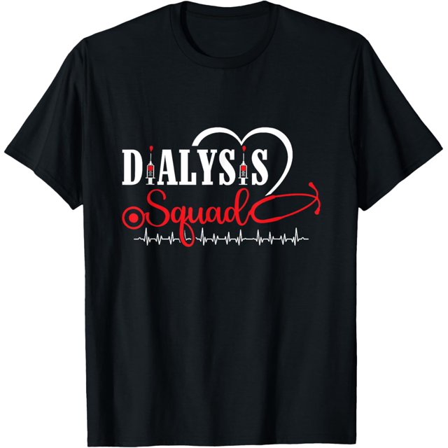 Dialysis Squad Dialysis Technician Hemodialysis Nephrology TShirtMen