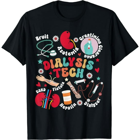Dialysis Tech Dialysis Technician Appreciation Kidney RN T-Shirt