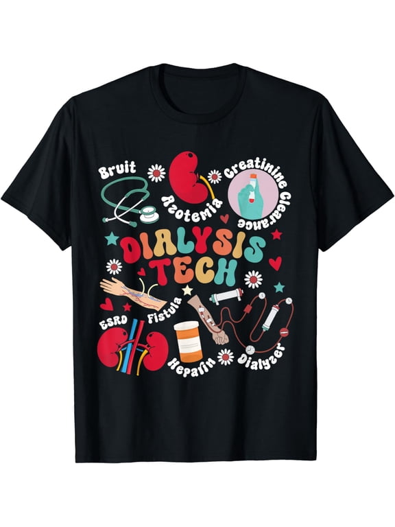 Dialysis Tech Dialysis Technician Appreciation Kidney RN T-Shirt