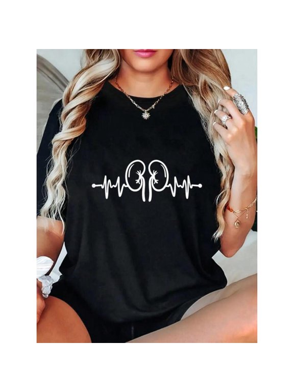 Dialysis Tech Graphic Tee Medical Technician Design Professional Humor Comfortable Cotton T-Shirt Black S-5XL