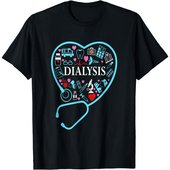 Dialysis Technician Nephrology Tech T-Shirt mens t shirt,black,women,funny,misfits,men,journey