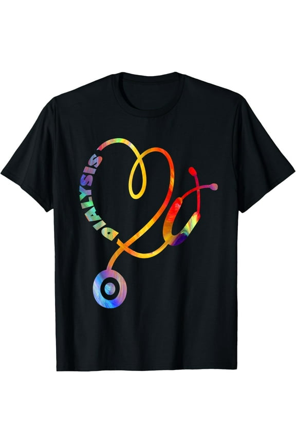 Dialysis Technician Nurse - Kidney Heartbeat T-Shirt