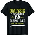 thumbnail image 1 of Dialysis Technician One mL Nephrology Tech T-Shirt mens t shirt，black，women，funny，misfits，men，journey, 1 of 4