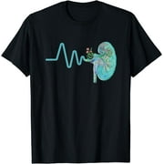 Dialysis Technician Week Kidney Team Tech Nurse Heartbeat RN T-Shirt