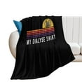 Dialysis for Dialysis Patient Dialysis Technician Throw Blanket Nap
