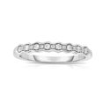thumbnail image 1 of Diamaison 1/6 Cttw Natural White Diamond Wedding/Anniversary Ring for Adult in 10Kw Gold, 1 of 3