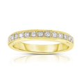 thumbnail image 1 of Diamaison 1/6 Cttw Natural White Diamond Wedding/Anniversary Ring for Adult in 10Ky Gold, 1 of 3