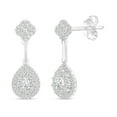 thumbnail image 1 of Diamaison 1 Cttw Natural White Diamond Fashion Earrings for Adult in 14Kw Gold, 1 of 6