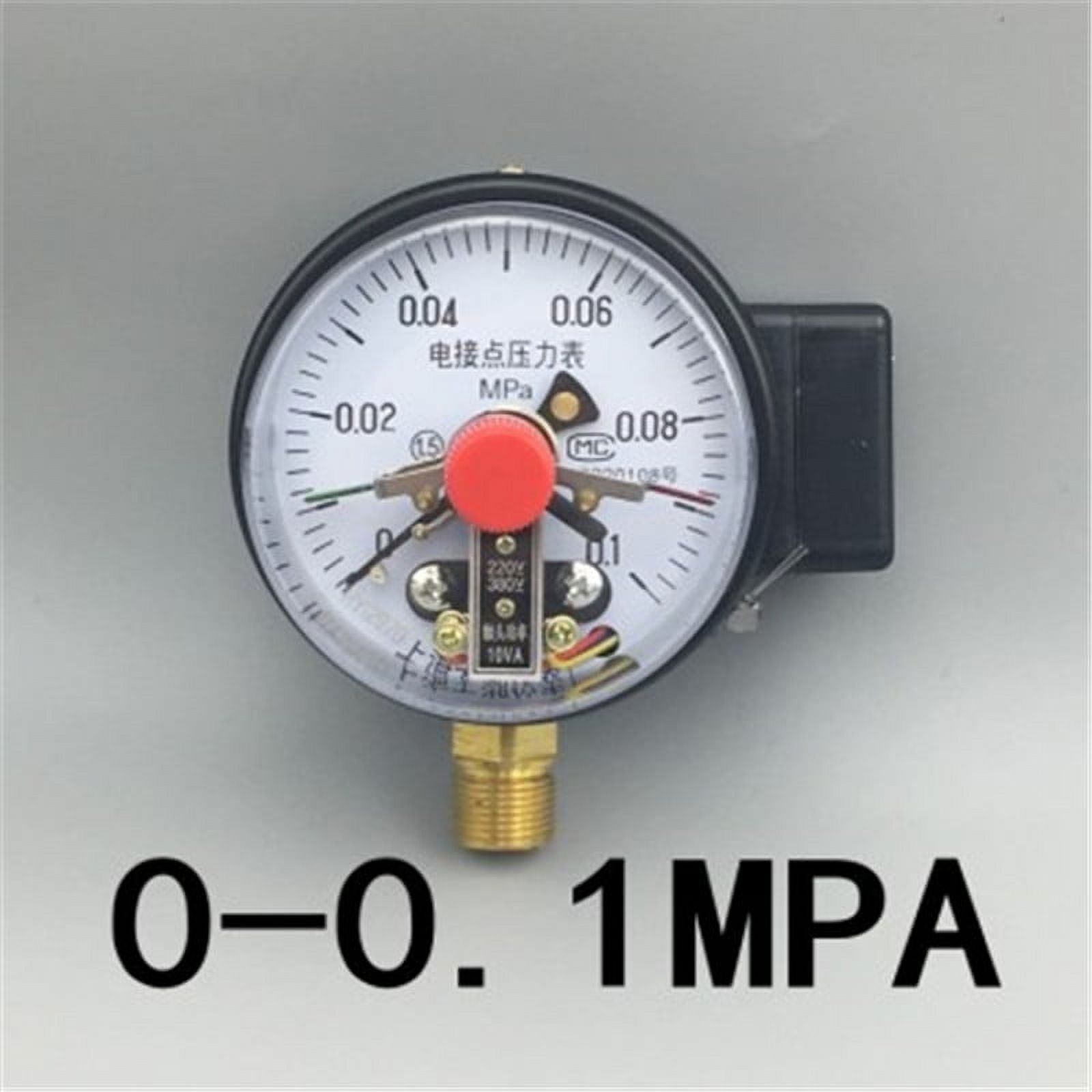 Diameter 100mm Direct Contact Pressure Gauge with Surface Vacuum Gauge