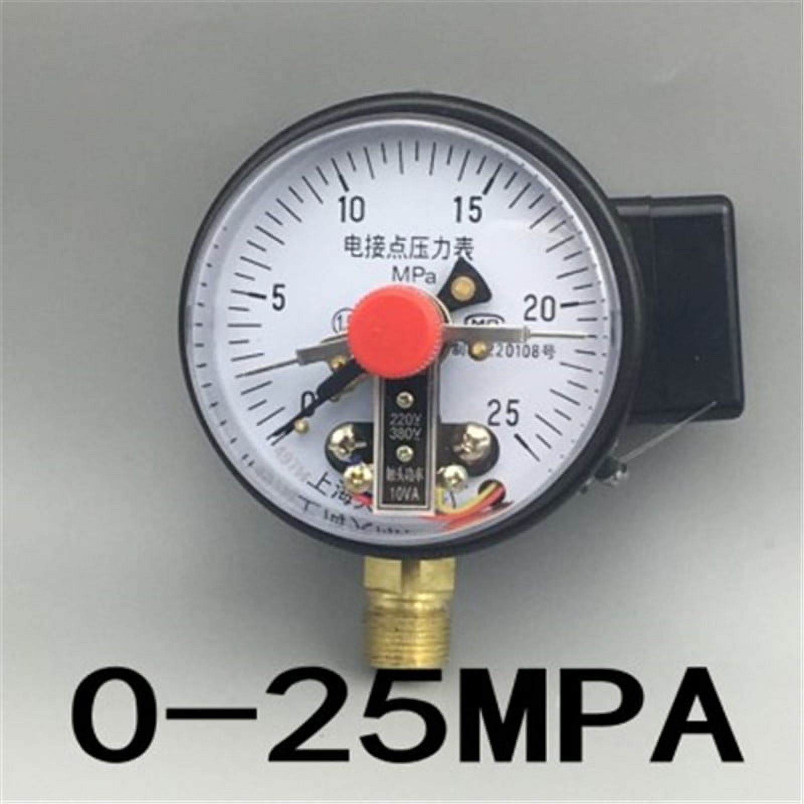 Diameter 100mm Direct Contact Pressure Gauge with Surface Vacuum Gauge