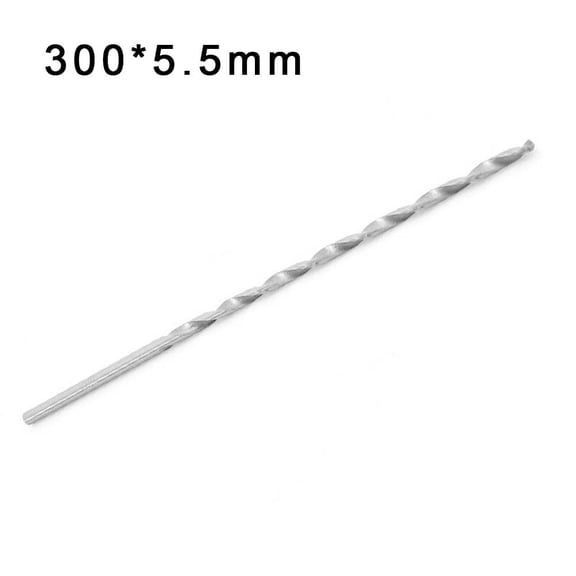 Diameter 2.5-6.5Mm Hss Drill Bit Extra Long 160-300Mm Hole Saw Metal Drilling 300Mm 5.5Mm