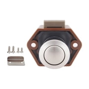 Diameter 20mm Camper Car Push Lock RV Caravan Boat Drawer Latch Button Locks For Furniture Hardware ,RV Universal Fit