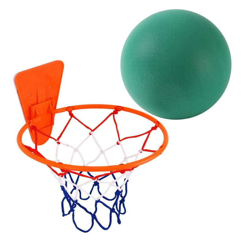 Large and Bouncy Silent Basketball Foam Ball 21/18cm Diameter Indoor Use