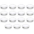 thumbnail image 2 of PATIKIL Diameter 20mm Height 7mm Flat Convex Lens, 10 Pcs Acrylic LED... 2 of 9