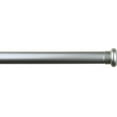 Diameter Button Adjustable Single Drapery Curtain Rod, 48inch to 84