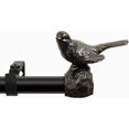 thumbnail image 1 of Diameter Single Window Curtain Rod, Oil-Rubbed Bronze Finials, 28-Inch to 48-Inch Oil-Rubbed Bronze rod, 1 of 8