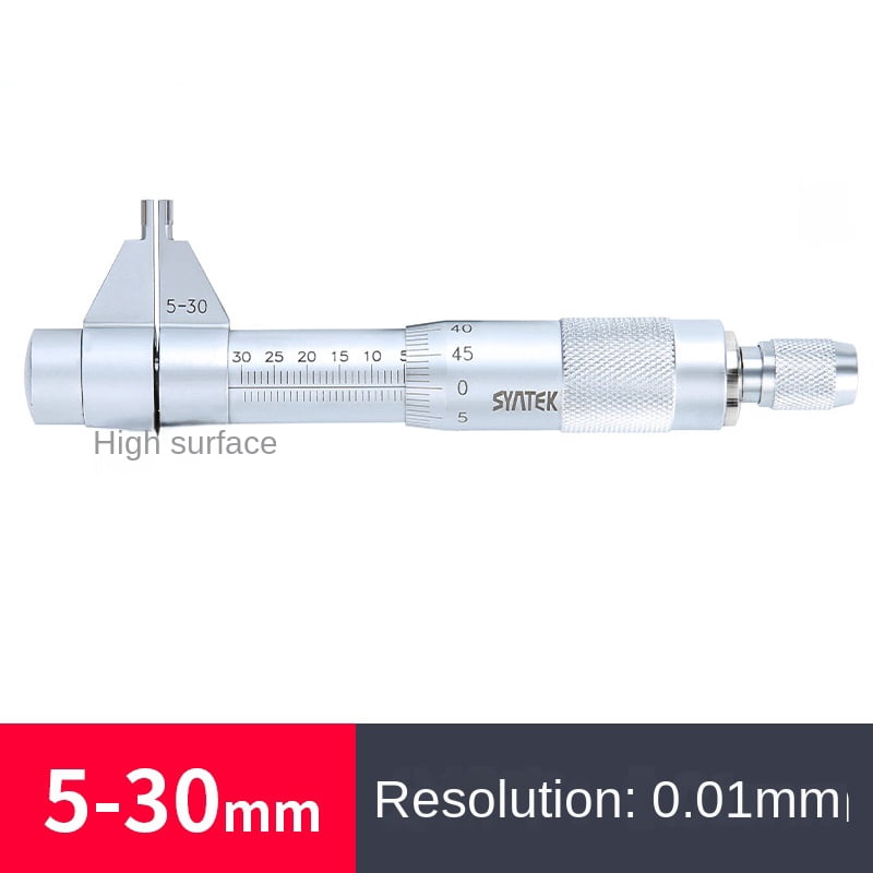 Diameters With Precision Using Our Mechanical Spiral Caliper Machinist - Accurate To 0.01mm ,Complete Kit