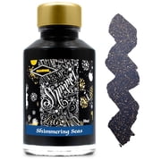 Diamine Shimmer Fountain Pen Ink - Shimmering Seas, 50 ml