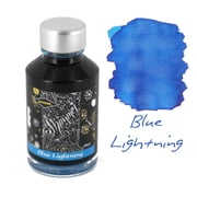 Diamine Bottled Ink 50ml Blue Lightning Silver