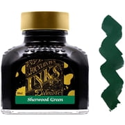 Diamine Fountain Pen Ink - Sherwood Green, 80 ml