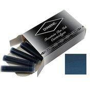 Diamine Ink Cartridges - Pkg of 18, Blue Black