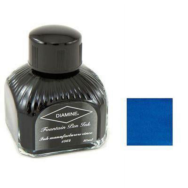 Diamine Majestic Blue Ink Bottle - 80ml - Walmart Business Supplies