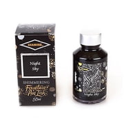 Diamine Shimmer Fountain Pen Ink - Night Sky, 50 ml