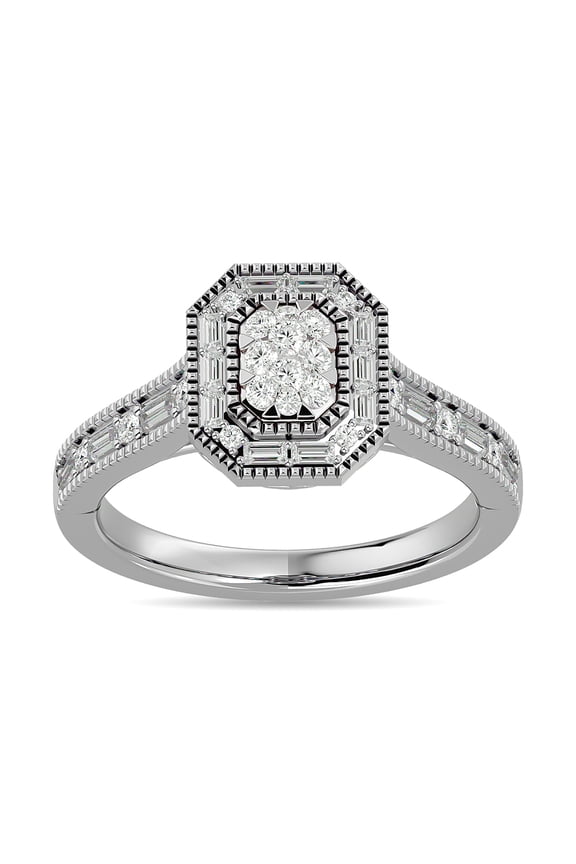 Diamond 1/2 ct tw Engagement Ring in 14K White Gold