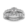 thumbnail image 1 of Diamond 1 ct tw Round Bridal Ring in 14K White Gold, 1 of 4