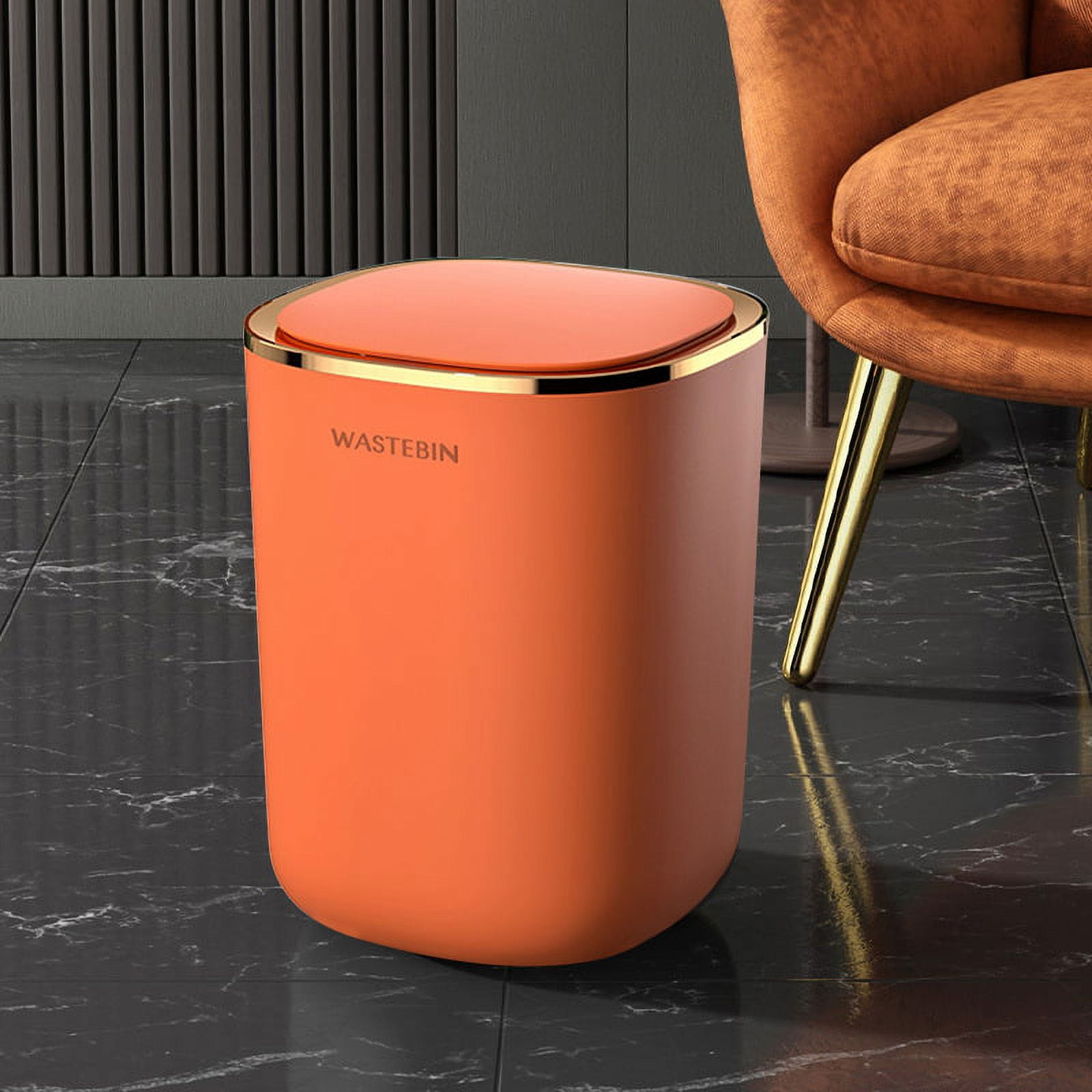 Diamond 12L Auto Motion Sensor Rubbish Can Quiet Wastebasket for