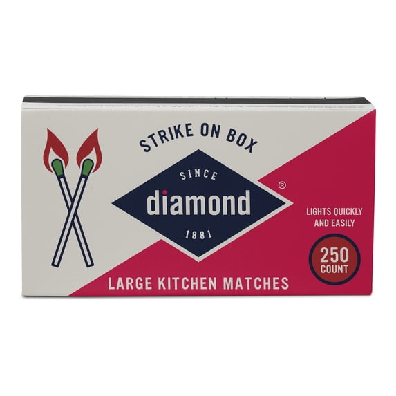 Diamond 300 Count Twin Pack Strike on Box Matches, 600 total matches