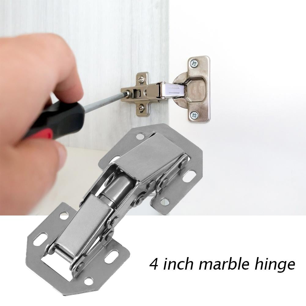 Diamond 4 inch Hinge 90 Degree NoDrilling Hole Cupboard Door