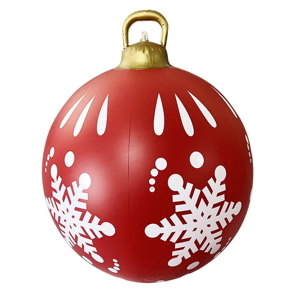 Diamond 60CM Christmas Inflatable Ball Large Inflated Toy Ball Porch